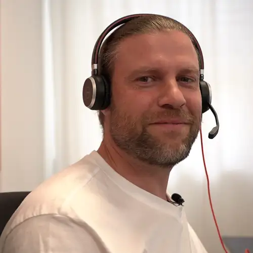 gordon Techniker mit Headset