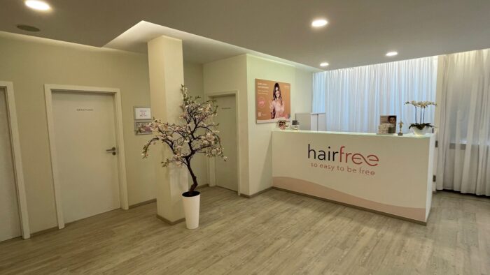 Stuttgart Hairfree Lounge Empfangsbereich