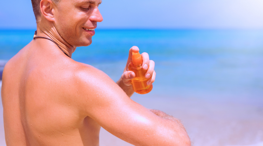 UV Strahlen Spray Dauerhafte Haarentfenrung bei Sonneinstrahlung