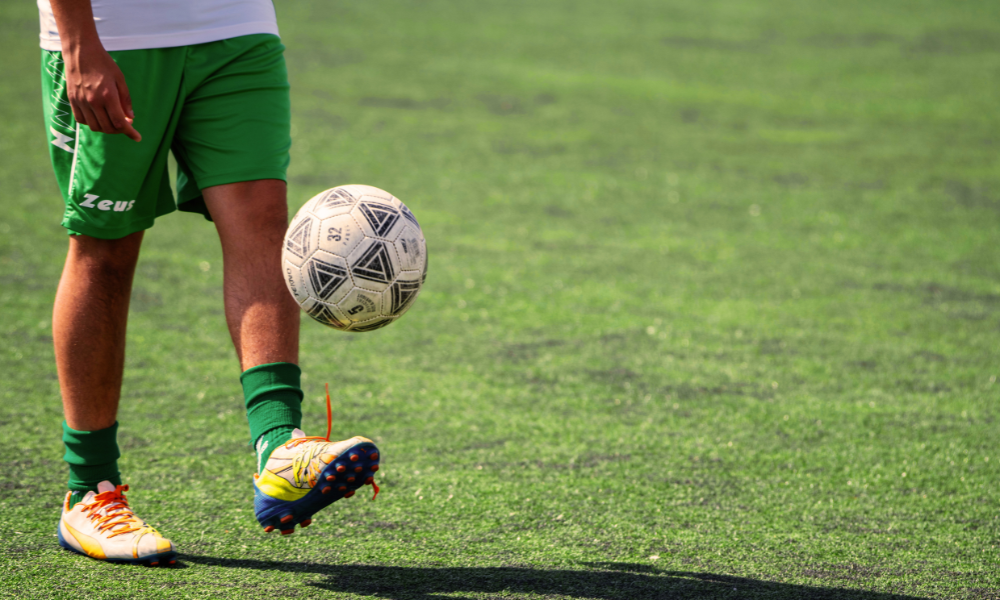 Fußballbeine Fußballerbeine